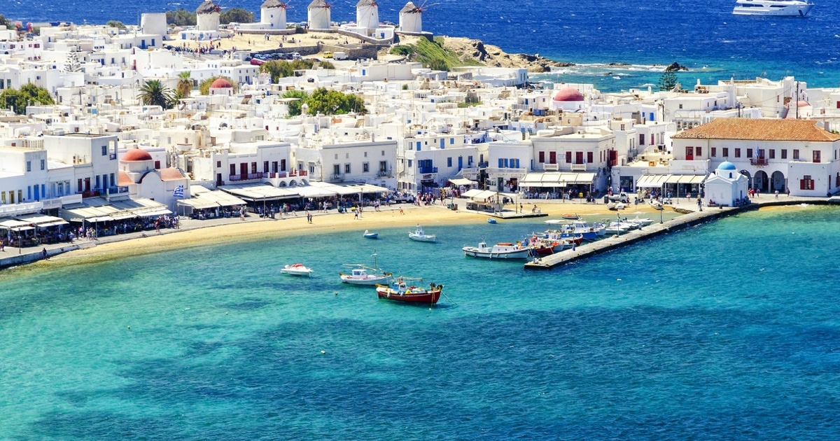 Đảo tiệc tùng Mykonos.